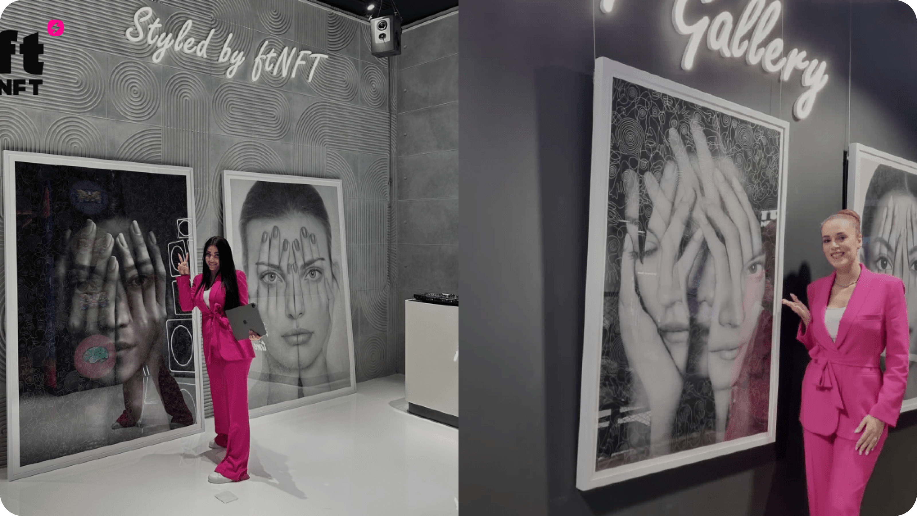 ftNFT Phygital Space in Dubai Mall Celebrates Successful Sale of Tigran Tsitoghdzyan's Phygital  Art