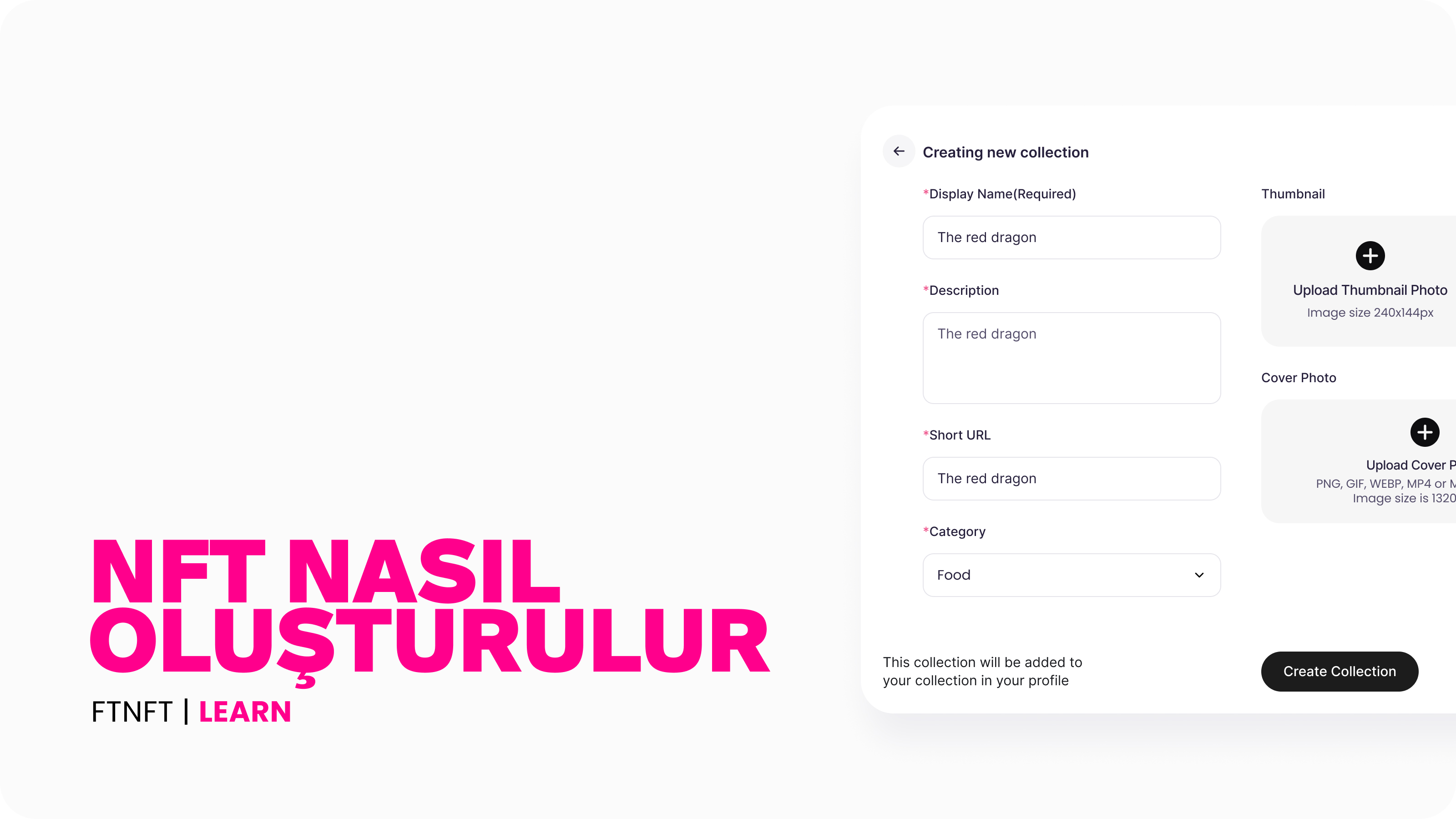 NFT Nasıl Oluşturulur?